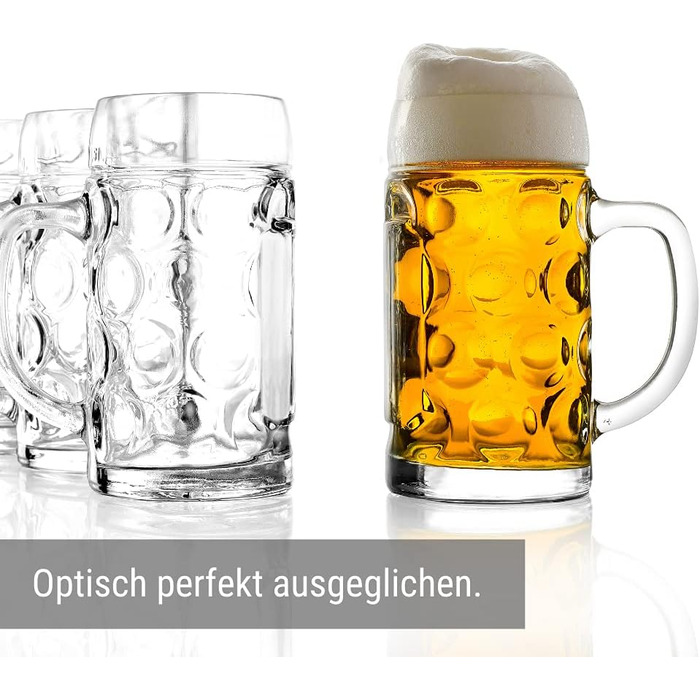 Набір з 6 пивних кухлів 0,5 л, Isar Stölzle Lausitz
