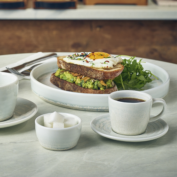 Чашка 90 мл, сіра, Terra Porcelain Pearl, GenWare