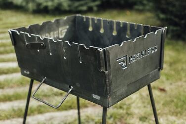 Набор портовиного мангала и 6 шампуров с чехлом для гриля KL - 6/3