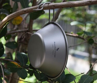 Безмежна подорож Титанова чаша Sierra Cup Outdoor Camping Backpackers Cup Легка компактна чашка з ручкою Ti1092T (300 мл 1 шт. )