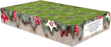 Ароматичних чайних свічок 3x30 шт. ароматичні свічки багато ароматів на вибір висота 1,5 см, Ø 3,5 см (Advent Magic, 30), 90