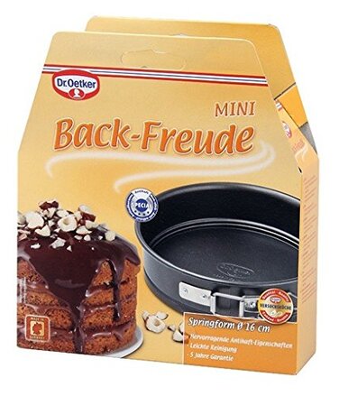 Форма для випічки розємна Ø 16 см Back Freude Mini Dr. Oetker