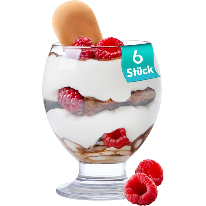 Набір креманок для мороженого 6 шт. 280 мл KONZEPT