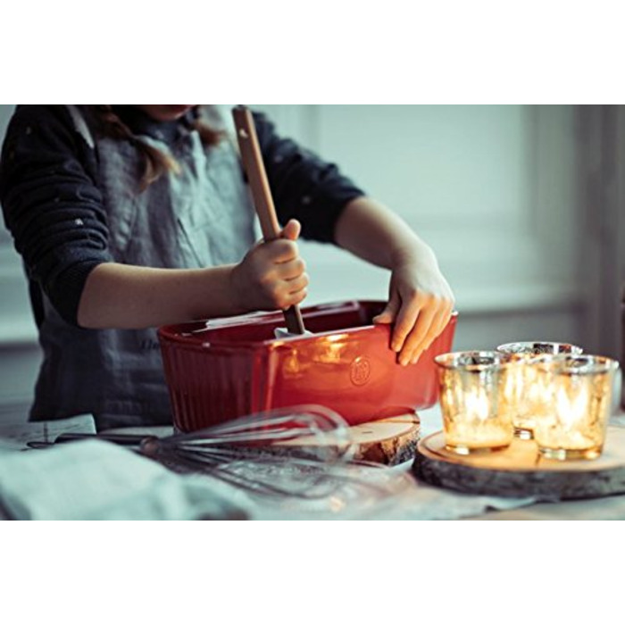 Форма для випікання хліба прямокутна 31,5 х 13,5 х 9 см, бордова Emile Henry