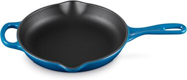 Чавунна сковорода LE CREUSET Signature, кругла, Ø Для всіх типів плит, вкл. Підходить для індукції, 1,93 кг, Гранат, 20182239490422 (Марсель, 23 см)