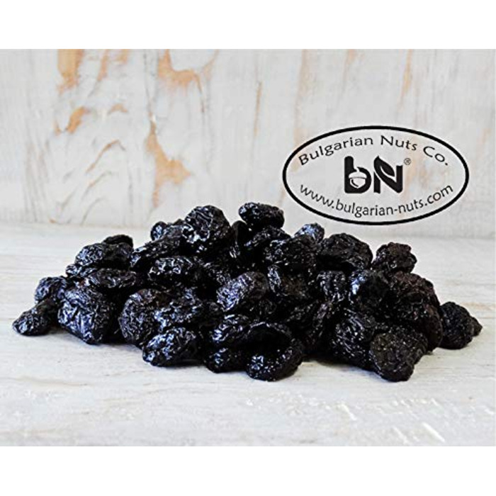 Натуральні солодкі чорні вишні без додавання цукру 1 кг Bulgarian Nuts