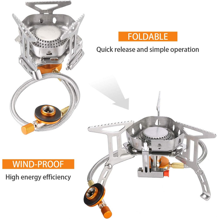 Кемпінгова плита з п'єзопідпалом Odoland