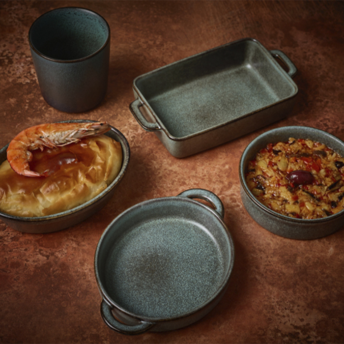 Форма овальная 17.5*11.5*4 см, 420 мл, эфект чугуна, Forge Cove, GenWare