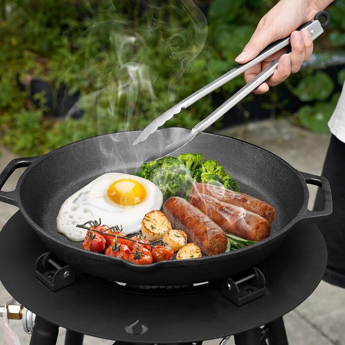 Чавунна сковорода 35 см onlyfire