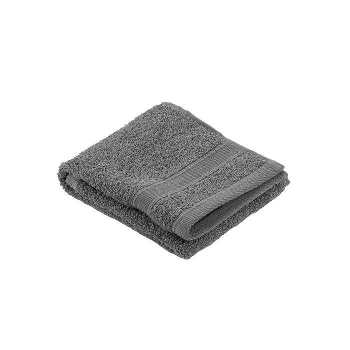 ARDESTO Полотенце махровое SuperSoft, серое, 30х50см, 100% хлопок