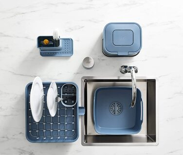 Органайзер для раковини Біло-синій Caddy Joseph Joseph