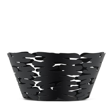 Чаша для фруктов 21х10 см черная Barket Alessi