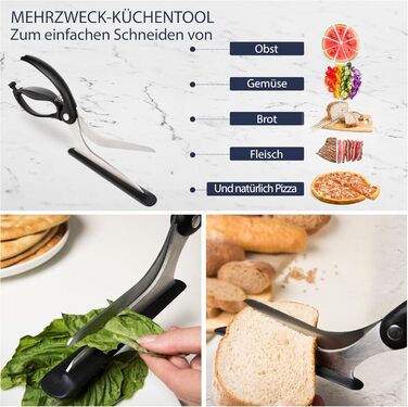 Ножиці для піци з гострим лезом з нержавіючої сталі Loftern