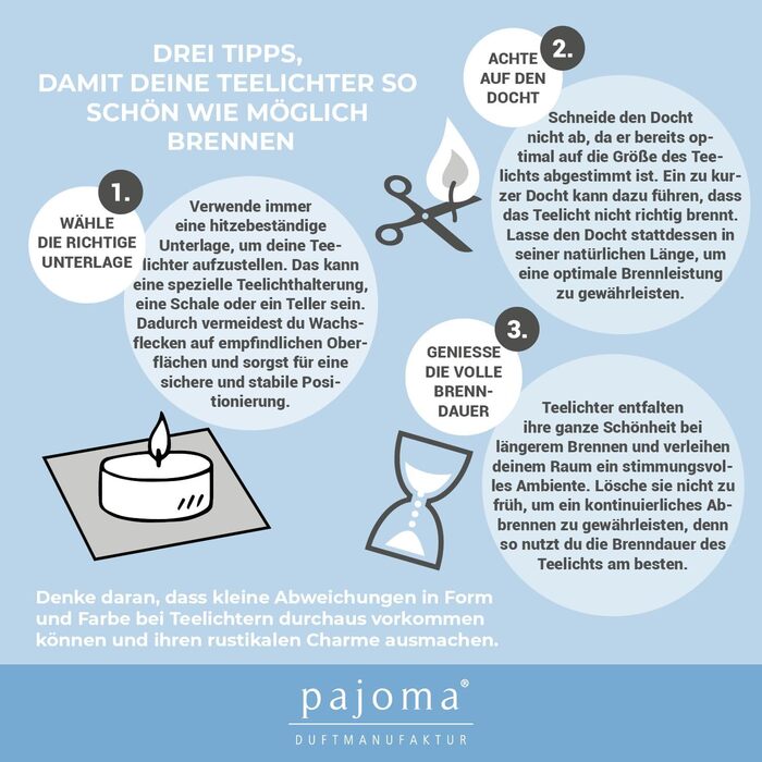 Ароматичних чайних свічок 3x30 шт. ароматичні свічки багато ароматів на вибір висота 1,5 см, Ø 3,5 см (Зимова казка, 6), 90