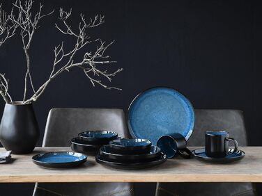 Набор посуды на 2 персоны, 10 предметов, синий Nordic Fjord Creatable