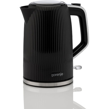 Gorenje Электрочайник 1.7л, Strix-контроль, черный матовый