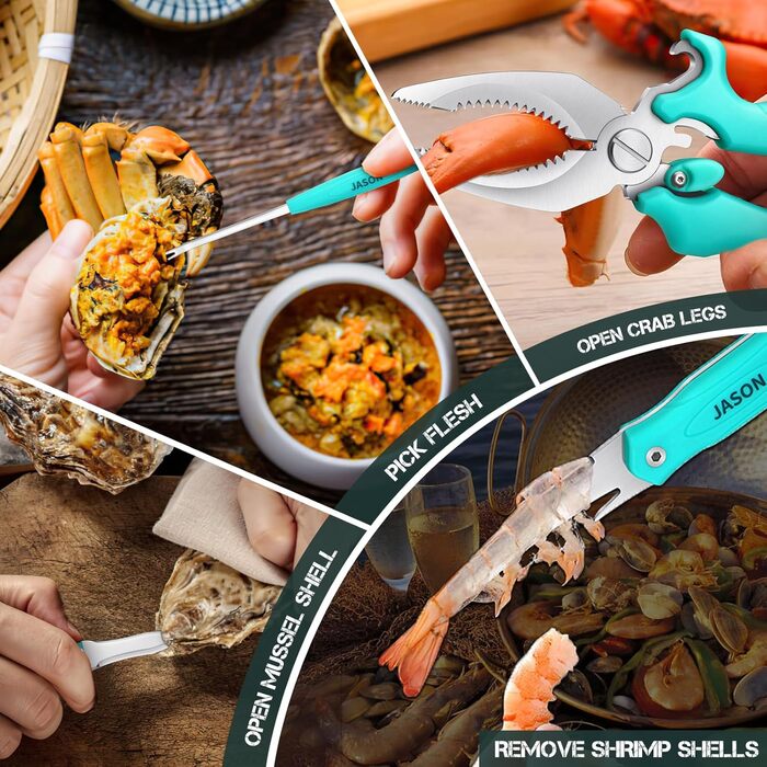 Набір інструменти для морепродуктів 5 шт JASON