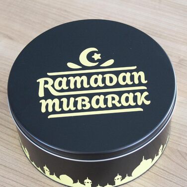 Банки для цукерок KAMACA 1,2 л Набір із 6 банок для цукерок з кришками Герметичний диспенсер для зберігання, придатний для миття в посудомийній машині, у вінтажному стилі для солодощів, кукурудзяних пластівців, печива та іншого (Набір із 3 банок на Рамада