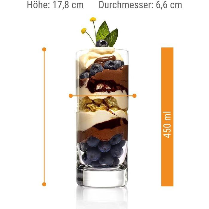 Склянки для води/соку 450 мл., набір 6 предметів, New York Bar Stölzle Lausitz