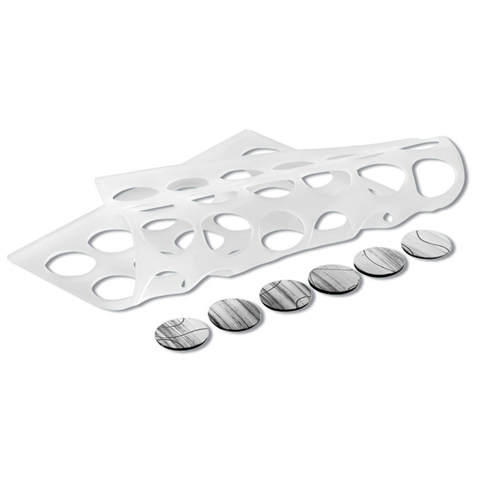 CHABLON ROUND Силіконовий килимок-трафарет круглий  297X210 - ø30 mm (2 шт)