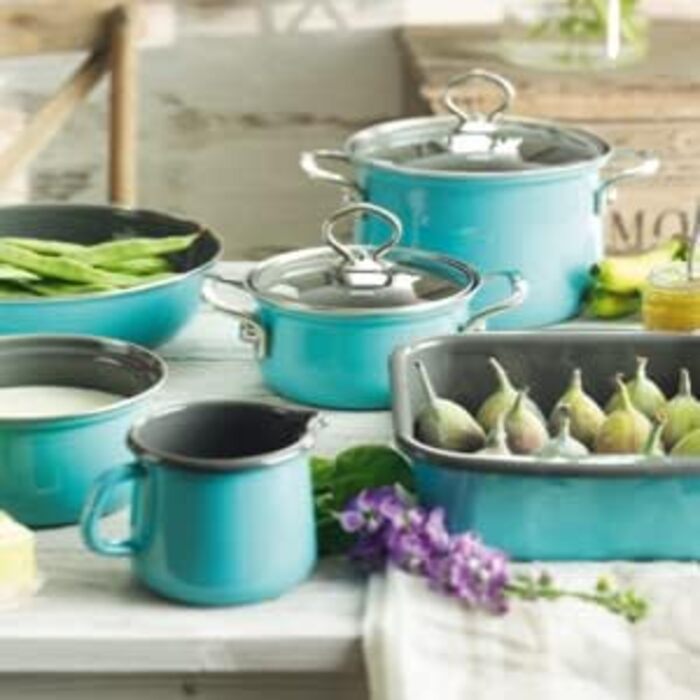 Молочник 12 см, 1 л NOUVELLE CRYSTAL BLUE 0672-037 Riess