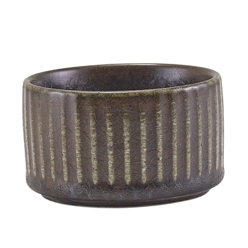 Соусник 70 мл, черный, Terra Porcelain Black Fluted, GenWare