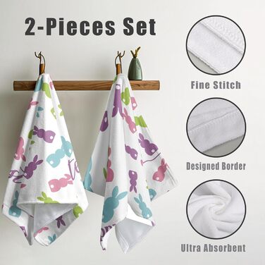 Різдвяні кухонні рушники Kwlegh, рушник для рук, різдвяна ялинка, цукерка-тростина, сніжинка, рушник для пальців, набір з 2 шт. , милий чоловічий банний рушник, високопоглинаючі рушники, 36 x (великодні)