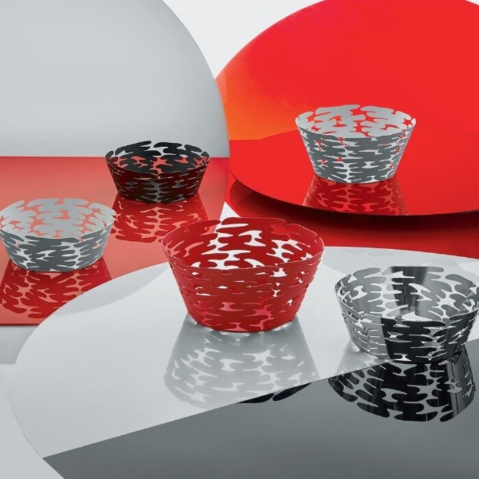 Чаша для фруктів 21х10 см металік Barket Alessi