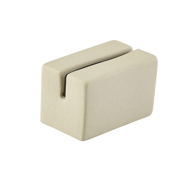 Меню-холдер 5*3*3 см, керамічний, білий, GenWare