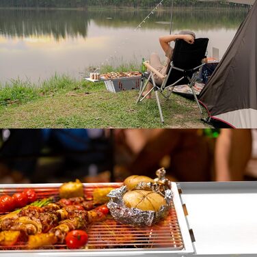 Сложный гриль для барбекю с регулировкой Dripex