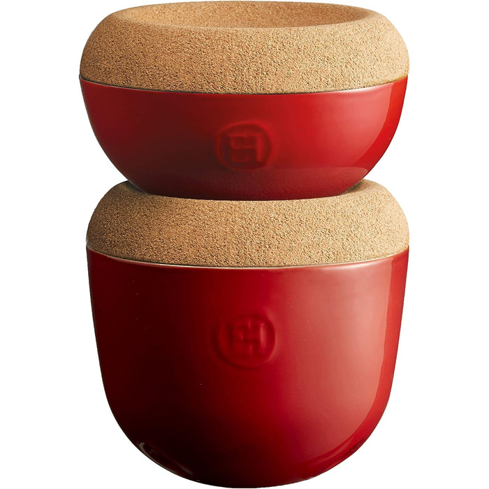 Ємність для зберігання солі 0,5 л чорна Emile Henry