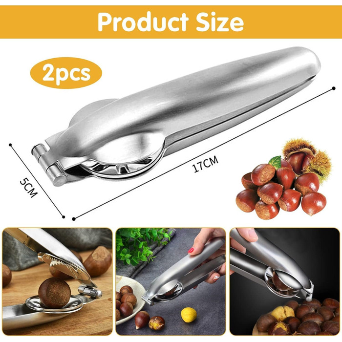 Щипці для каштанів, набір 2 предмети HBSFBH