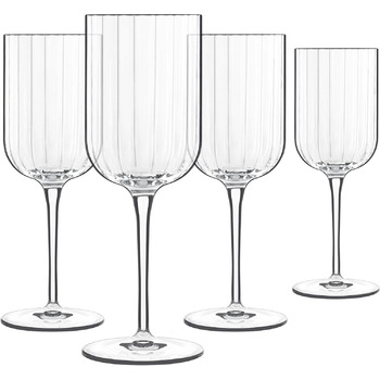 Набір об'ємом 4 - 210 мл - Видувне високотехнологічне скло, армований титаном вал - Елегантність і міцність для ігристих вин (келих для червоного вина)