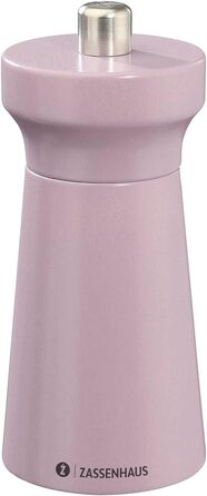 Песок Zassenhaus WESTERLAND лакированная древесина бука Фрезерная головка из древесины бука с бесступенчатой регулировкой высокопроизводительной керамической шлифовальной машины Мельница для специй для соли 12 см, Ø 5,4 см (соляная мельница, лотос)