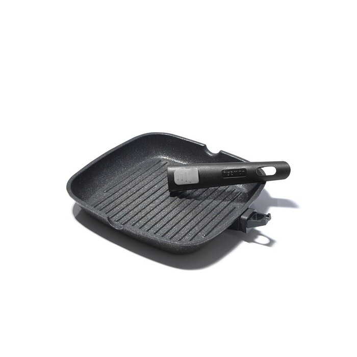 Квадратна сковорідка-гриль Fissman REBUSTO 24x4 см (4230)
