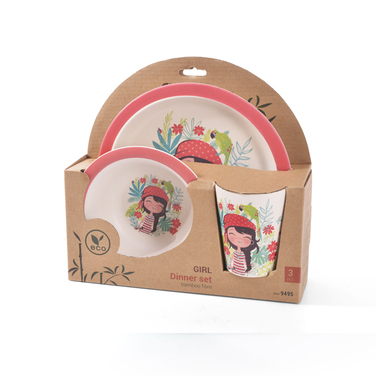 Дитячий набір Fissman 'ДІВЧИНКА' 3 пр. (9495)