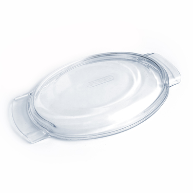 Крышка стеклянная для овала 36см 000200/36000 RISOLI