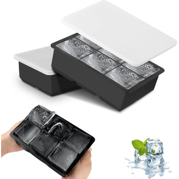 Форма для льоду 2 шт на 12 відділень чорний JOPHEK