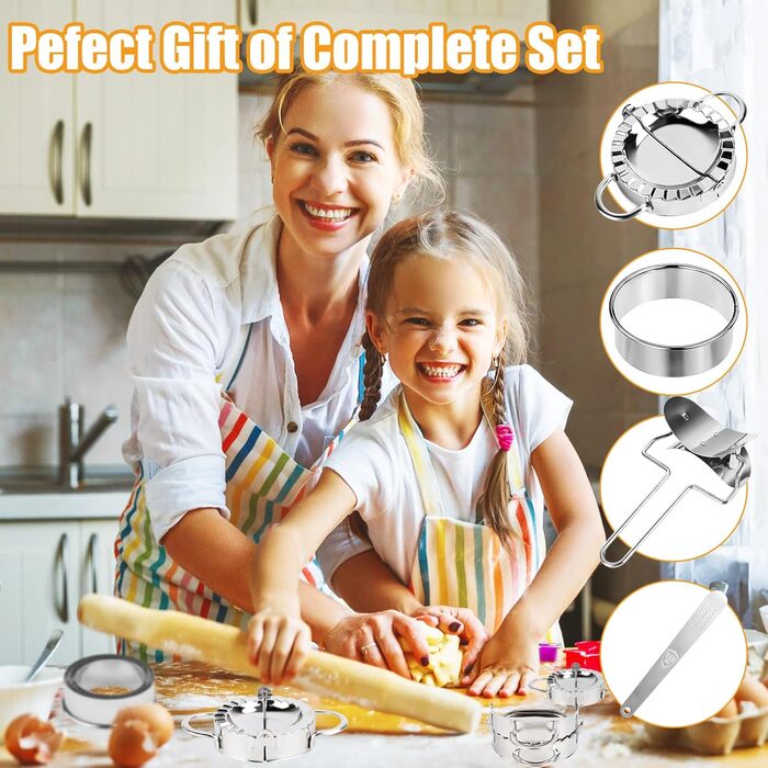 Форма для равіолі з нержавіючої сталі,8 шт. Bohrma