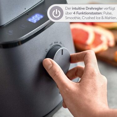 Высокопроизводительный блендер 2000 Вт 32000 об/мин с функцией самоочистки Springlane Kitchen