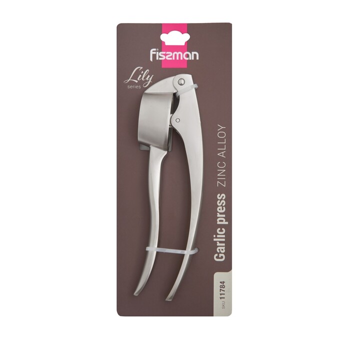 Пресс для чеснока Fissman LILY 16,5 см цинковый сплав (11784)