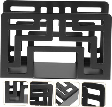 Современный металлический держатель для салфеток 12 х 8,5 см HOMSFOU