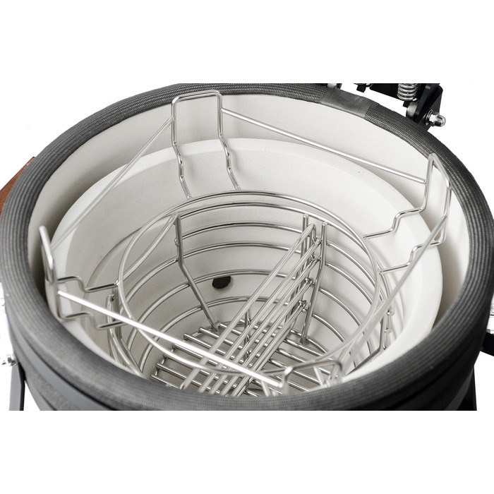 Керамический угольный гриль Kamado S 5 в 1 с системой BBQ Block Fire GRILLI 733777 Код: 012010