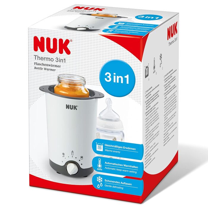 Підігрівач дитячих пляшечок 3 в 1 Thermo NUK
