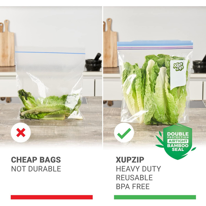 Вакуумні пакети 40 пакетів 26,8 х 29,8 см XupZip