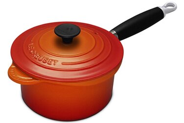 Ківш з кришкою 18 см, помаранчевий Le Creuset
