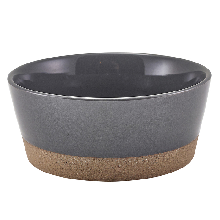 Салатник 720 мл, сірий, 15.5 см, Kava Dark Grey Stoneware, GenWare