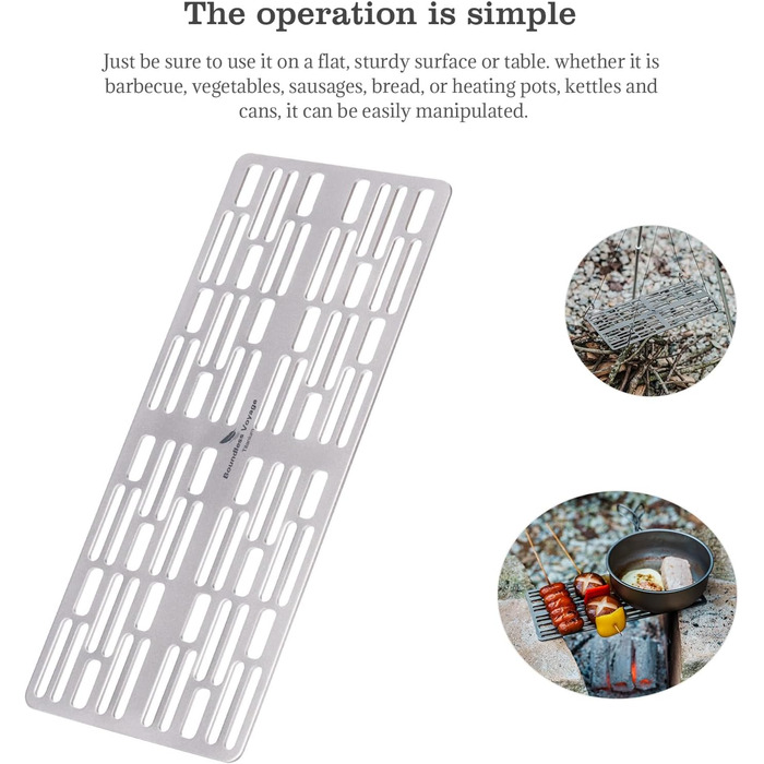 Титановая решетка для приготовления пищи iBasingo