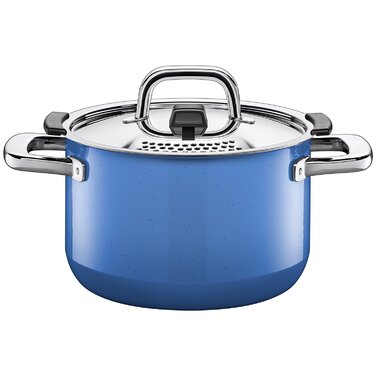 Набор кастрюль 8 предмета Nature Blue Silit