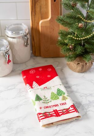 Набор из 2 рождественских кухонных полотенец 45,7 x 71,1 см, Tree Farm DII